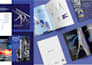 design professional company profile and editorial brochure layout